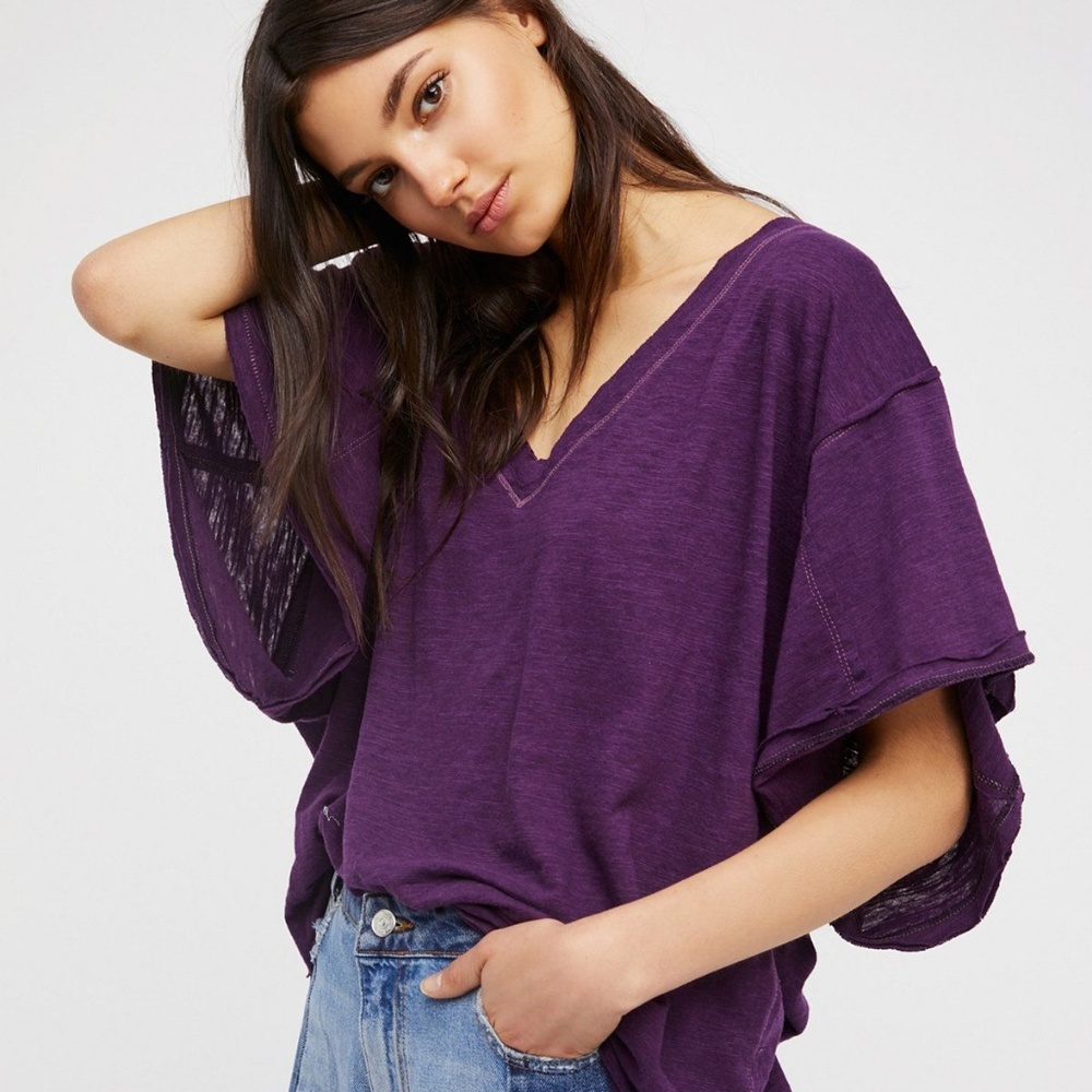 Free People Oversized Tee XS